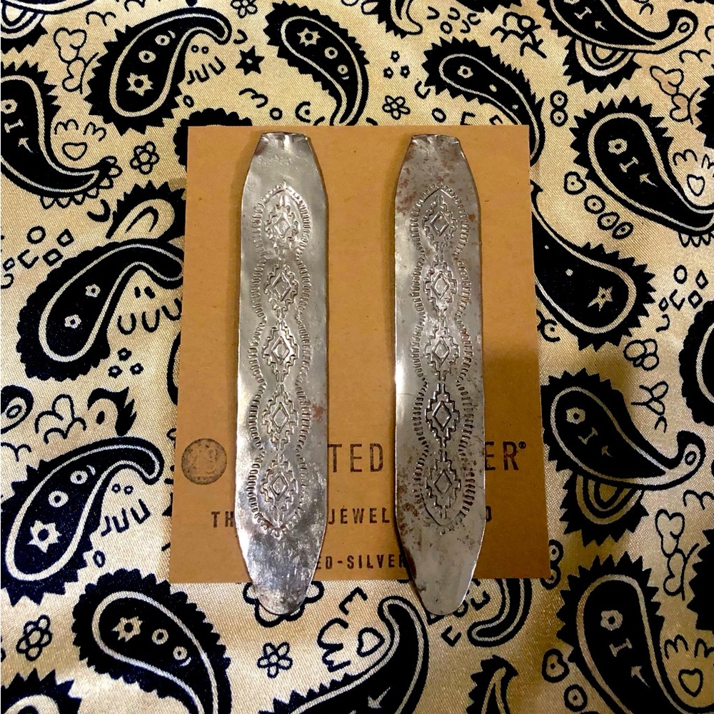 Twisted Silver earrings